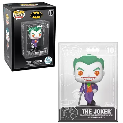Funko Pop The Joker #10 DC Comics edición die-cast en metal