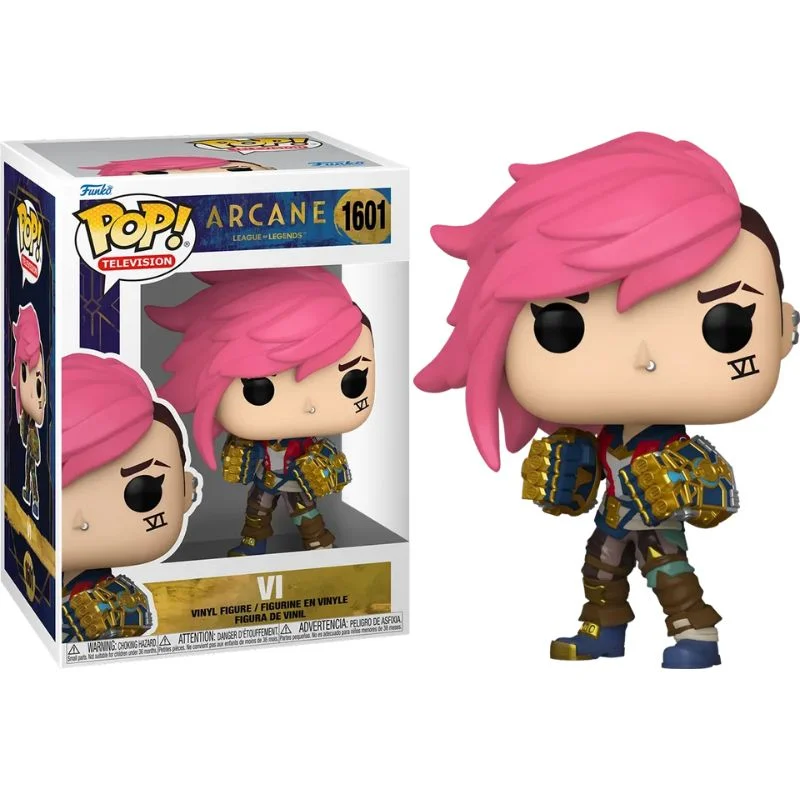 Funko Pop Vi Arcane League of Legends figura coleccionable