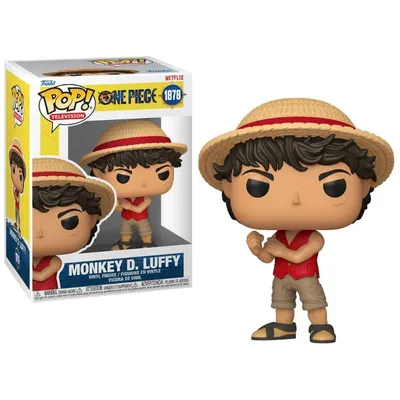 Funko Pop Monkey D. Luffy con sombrero de paja One Piece Netflix
