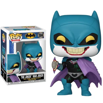Funko Pop Batman The Joker War Joker con capa púrpura