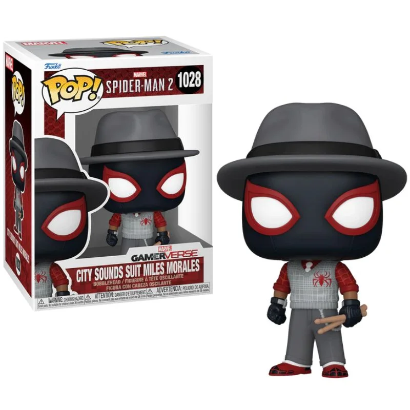 Funko Pop Miles Morales City Sounds Suit Spider-Man 2