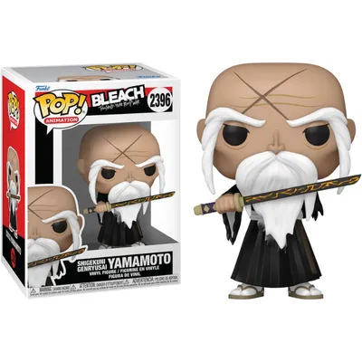 Funko Pop Yamamoto Bleach con katana dorada