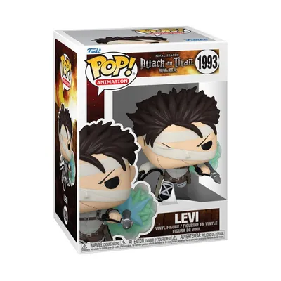Funko Pop Levi Ackerman vendado Attack on Titan
