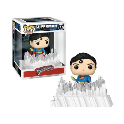 Funko Pop Superman con base Fortaleza de la Soledad — DC Comics