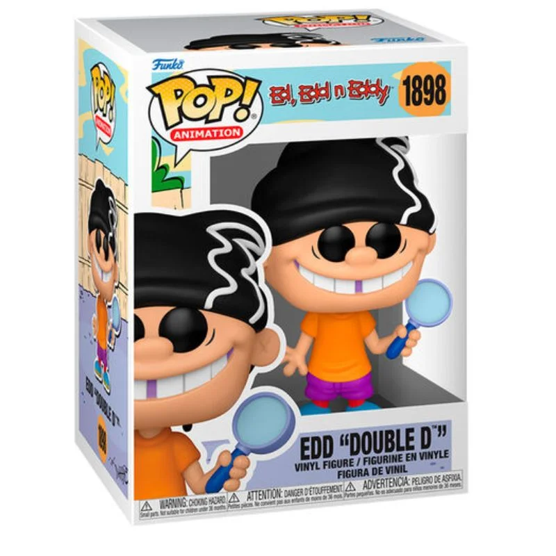 Funko Pop Edd Double D Ed Edd n Eddy con gorra negra y caramelo