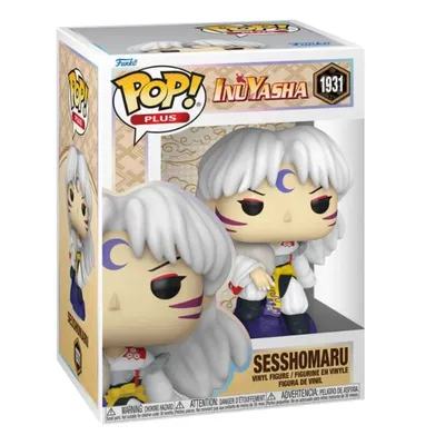 Figura Funko Pop Sesshomaru Inuyasha con cabello plateado