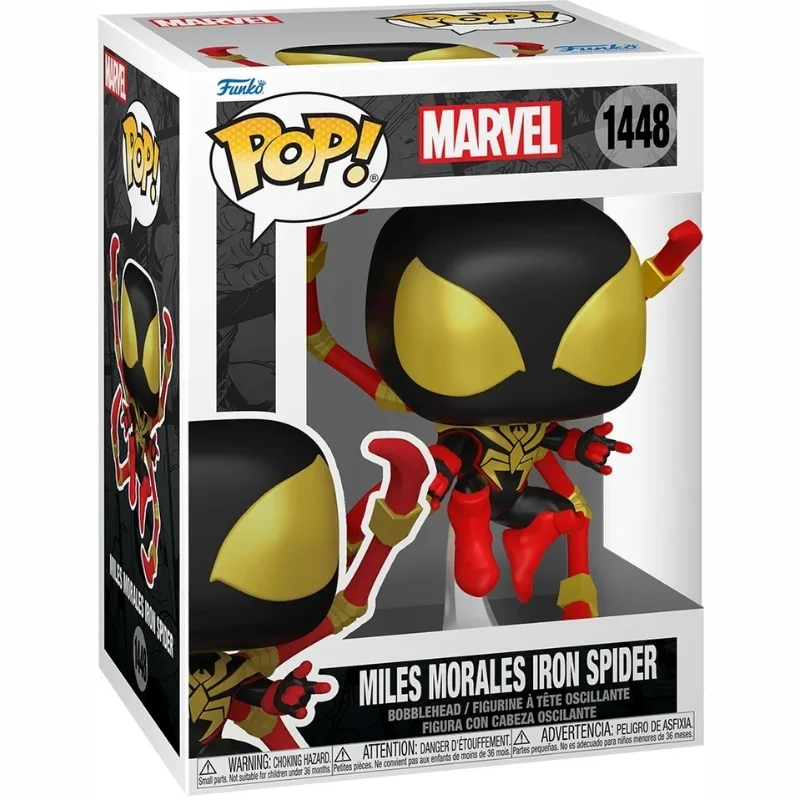 Funko Pop Miles Morales Iron Spider Marvel 1448