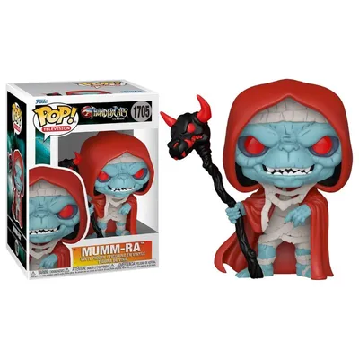 Funko Pop Mumm-Ra ThunderCats con capa roja y cayado