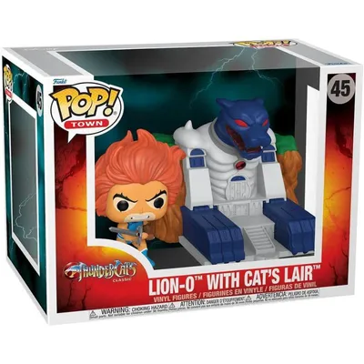 Funko Pop! Town Lion-O con Guarida de los Gatos ThunderCats #45