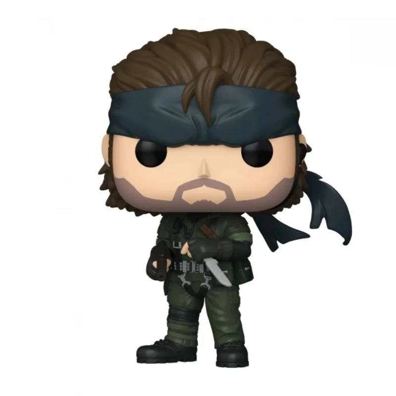 Figura Funko Pop Naked Snake con venda y uniforme Metal Gear Solid