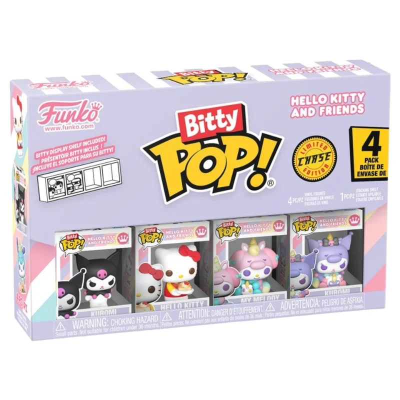 Pack 4 Funkos Bitty Pop! Hello Kitty and Friends Sanrio