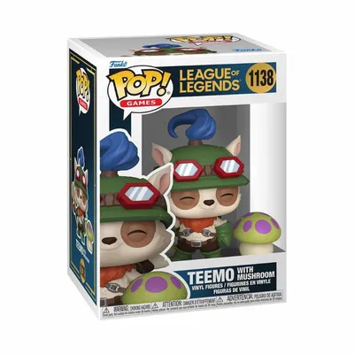 Funko Pop Teemo con Champiñón League of Legends #1138