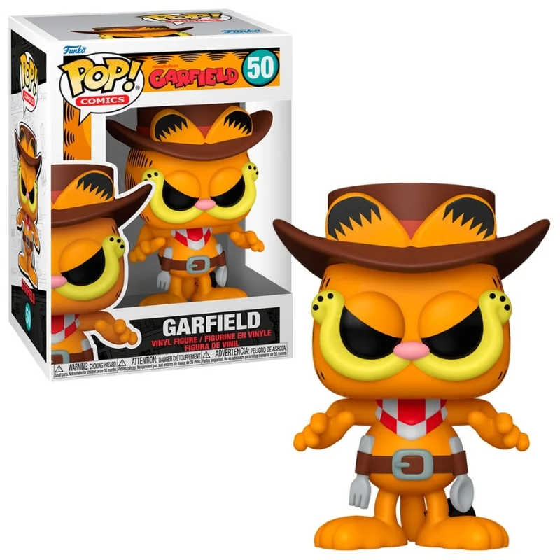 Funko Pop Garfield vaquero con sombrero cowboy