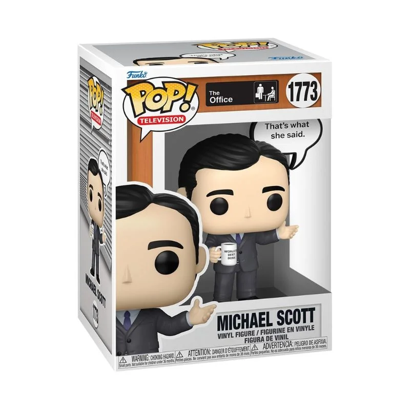 Funko Pop Michael Scott The Office figura vinilo