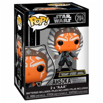 Funko Pop Ahsoka con luz y sonido - Star Wars 794