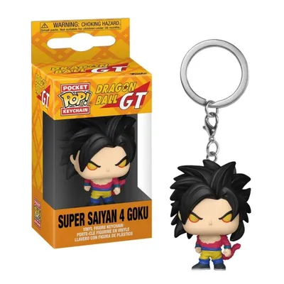 Llavero Funko Pop Super Saiyan 4 Goku Dragon Ball GT