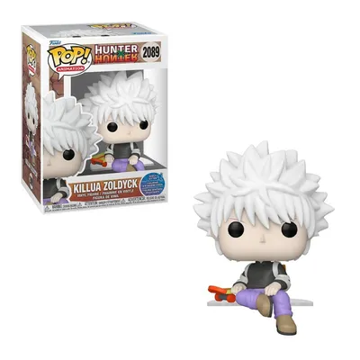 Funko Pop Killua Zoldyck sentado Hunter x Hunter