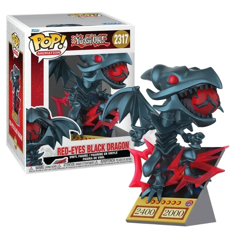 Funko Pop Red-Eyes Black Dragon Yu-Gi-Oh número 2317
