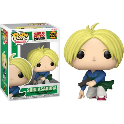 Funko Pop! Shin Asakura de Sakamoto Days con cabello rubio