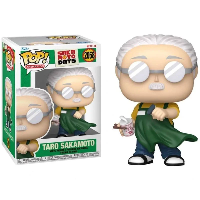 Funko Pop Taro Sakamoto Sakamoto Days con traje verde