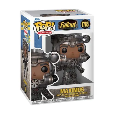 Funko Pop Maximus Fallout figure en caja oficial