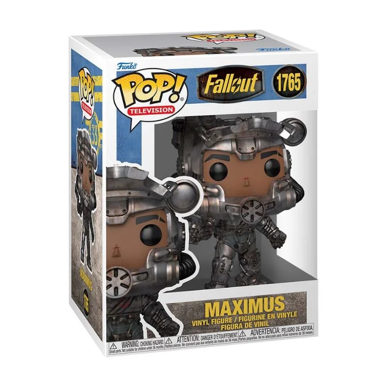 Funko Pop Maximus Fallout figure en caja oficial