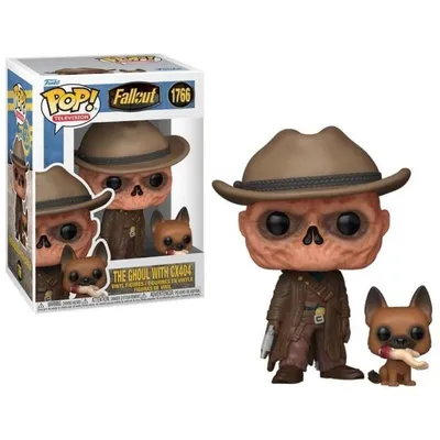 Funko Pop Ghoul con mascota CX404 de Fallout