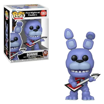 Funko Pop Bonnie Five Nights at Freddy's con guitarra roja