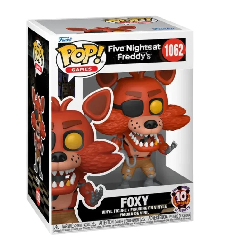 Funko Pop Foxy Five Nights at Freddy's 10 aniversario número 1062