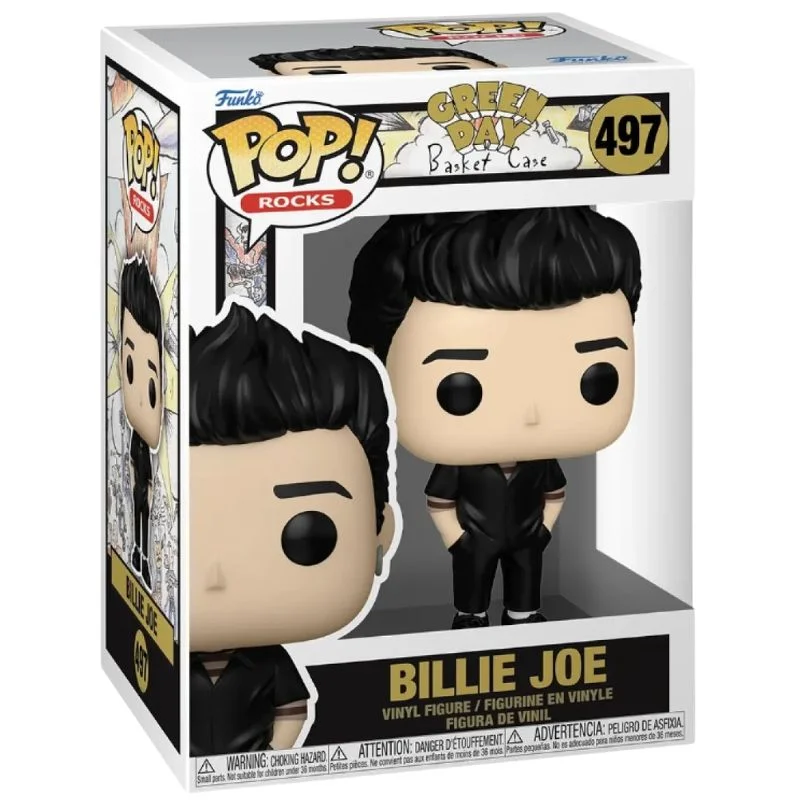 Funko Pop Billie Joe Armstrong Green Day número 497