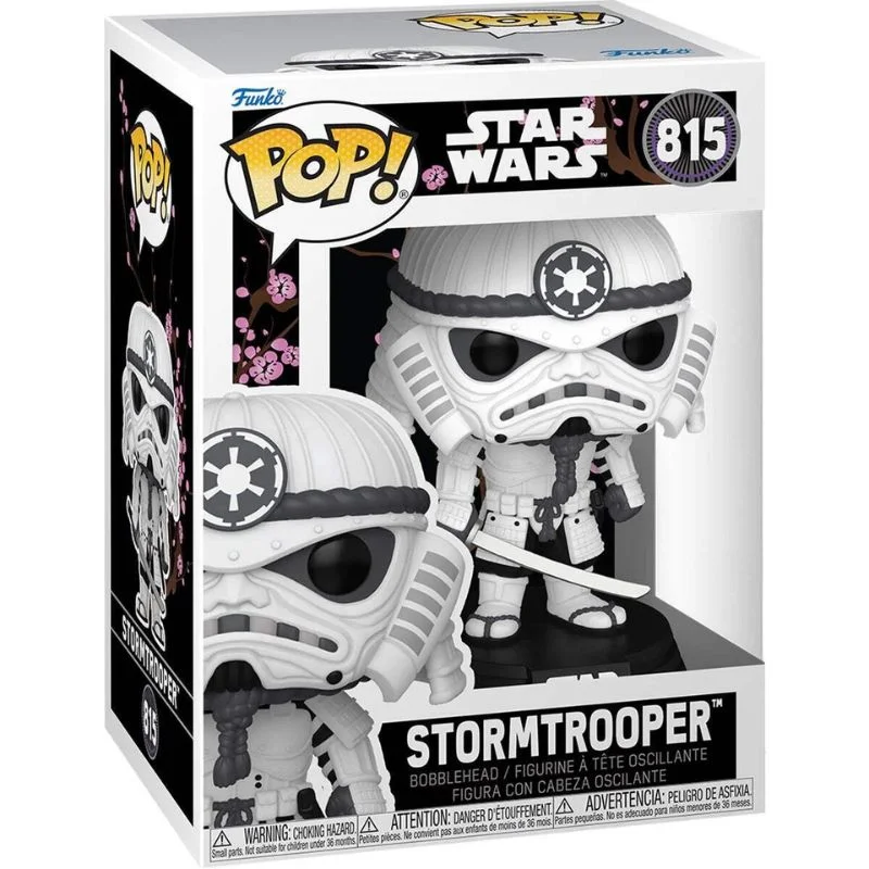 Funko Pop Stormtrooper Star Wars blanco con casco imperial
