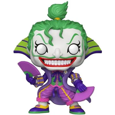 Funko Pop The Joker Ninja con traje púrpura y verde — DC Comics