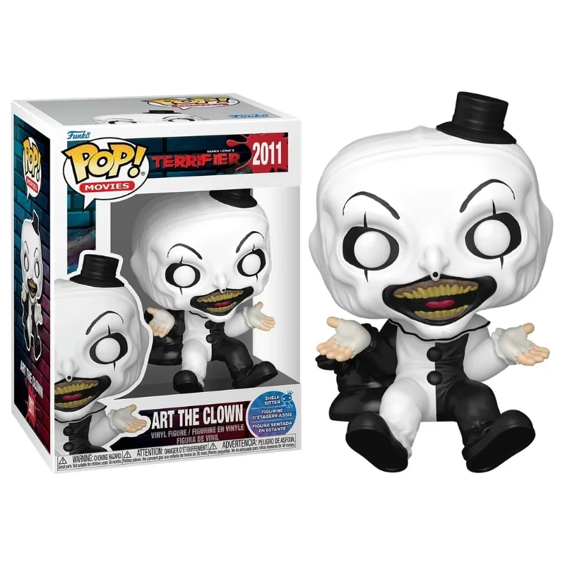 Funko Pop Art the Clown Terrifier con sombrero de copa