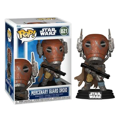 Funko Pop Mercenary Guard Droid Star Wars número 821