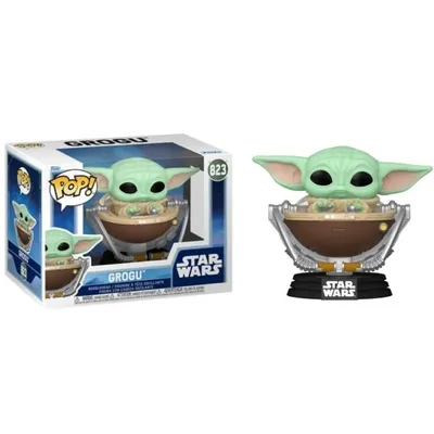 Funko Pop Grogu en cuna Star Wars #823
