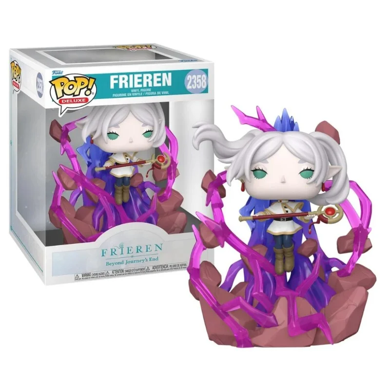 Funko Pop Deluxe Frieren con efectos mágicos púrpura - Beyond Journey's End
