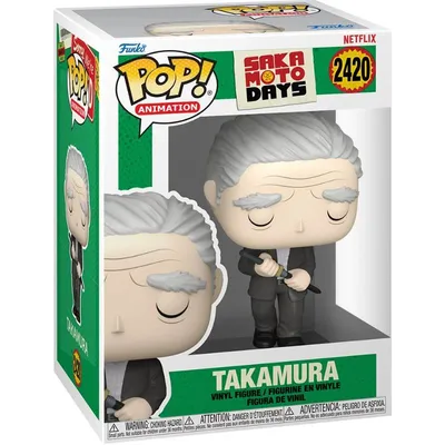 Funko Pop Takamura de Sakamoto Days en caja