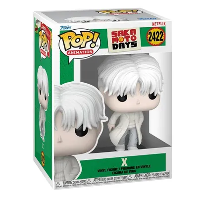 Funko Pop Kei Sakamoto Days figura de vinilo blanca