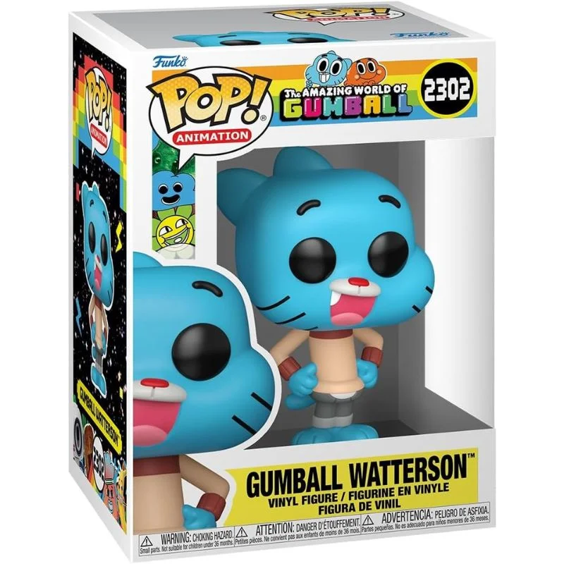 Funko Pop Gumball Watterson azul de El Increíble Mundo de Gumball