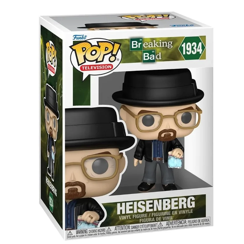 Funko POP Heisenberg Breaking Bad figura vinilo con sombrero negro