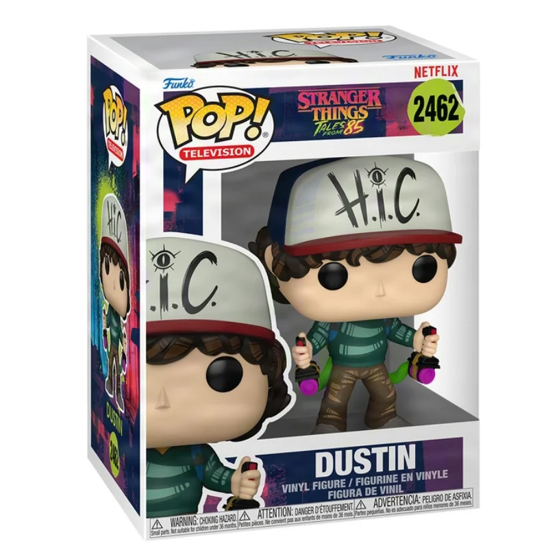 Funko Pop Dustin con gorro H.I.C. Stranger Things