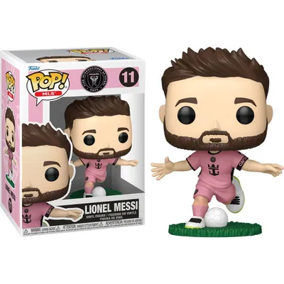 Funko Pop Lionel Messi uniforme rosa Inter Miami MLS número 11