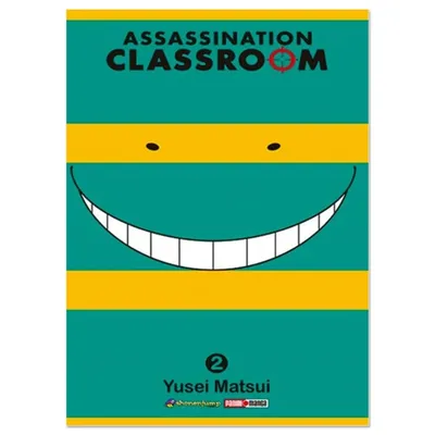 Manga Assassination Classroom tomo 2 con la sonrisa característica