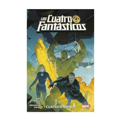 Portada cómic Los Cuatro Fantásticos Cuatro Eternos Marvel