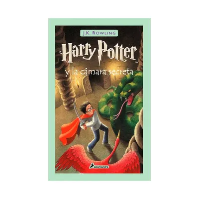 Portada del libro Harry Potter y la Cámara Secreta de J.K. Rowling