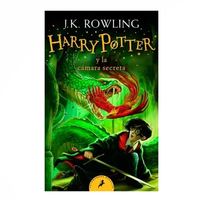 Portada libro Harry Potter y la Cámara Secreta edición Salamandra