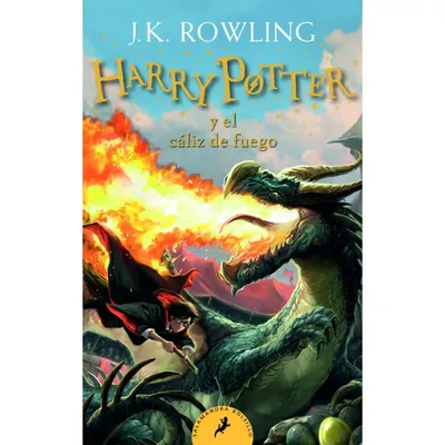 Portada Libro Harry Potter y el Cáliz de Fuego Salamandra Bolsillo