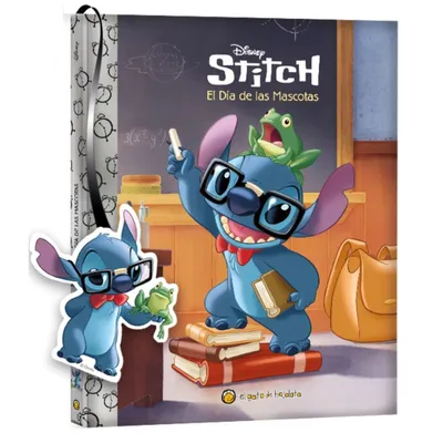 Libro Stitch El Día de las Mascotas con ilustraciones Disney