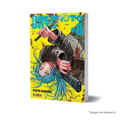 Manga Sakamoto Days Vol. 8 de Yuto Suzuki, Editorial Ivréa