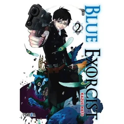 Portada Manga Blue Exorcist Vol.2 con Rin Okumura